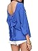 Persun Women Cute Bow Back Chiffon Blouse Shirt Top