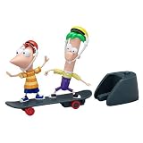 Disney Phineas and Ferb Skateboard Launcher Figure Play Set -- 2-Pc.IMAGE
