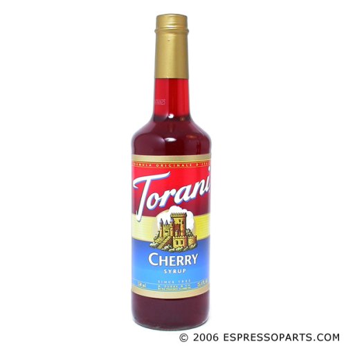 Torani Cherry Syrup - Italian Syrup 750ml - 25.4oz by R. Torre & Co.