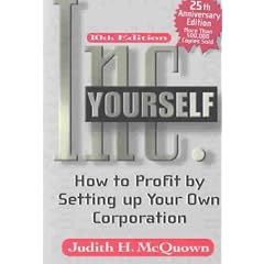 (Inc. Yourself: How to Profit by Setting Up Your Own Corporation) By McQuown, Judith H. (Author) Paperback on (07 , 2004)