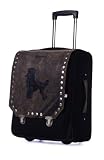 Poodlebag weekender Black, Reisegepäck Trolley rechteckig