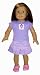 Jonas Brothers Lavender Tee with JB Logo and a Lavender Pleated Skirt Fits 18