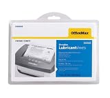 OfficeMax Shredder Lubrication Sheets OM96642