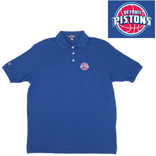 Antigua Detroit Pistons Classic Pique Polo