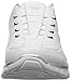 Skechers Sport Women's Elite Class Fashion Sneaker,White/Silver,7 XW US