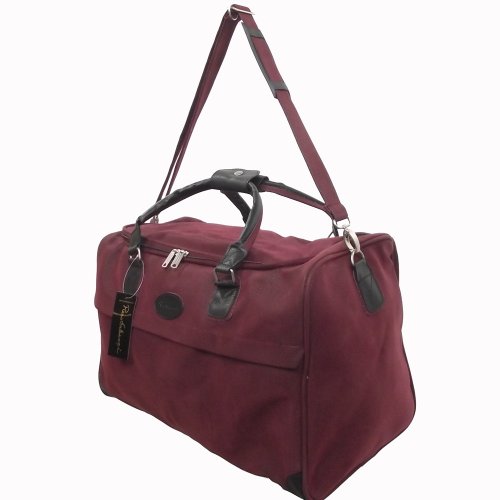 Large Faux Suede Holdall Overnight Weekend Bag Hand Cabin Luggage Mens Ladies