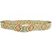 Stretchy beaded belt