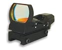 NcSTAR Red Dot Sight TACTICAL RED DOT WITH 4 DIFFERENT RETICLES/BLACK