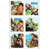 Ice Age 3 Dawn of the Dinosaurs Party Favor 4 sheets of stickers