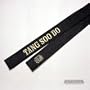 ProForce� Embroidered Tang Soo Do Satin Black Karate Belt