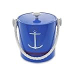 Mr. Ice Bucket 35-1 Blue Anchor Ice Bucket, 3-Quart