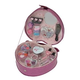 �y�V����NEW�z�}�[�N�E�B���Y�@�f�R�K�[�� ���u���[���C�N�{�b�N�X MARKWINS DECO GIRL LOVELY MAKE BOX