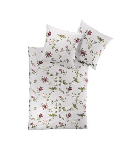 Irisette 8146-11 Piano Bettw&auml;sche Interlock-Jersey / 135 x 200 cm, stein