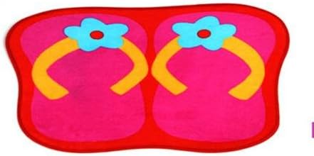 Multicolor Non-slip Ground Mat Cartoon Carpet Door Mat Floor Mat (rose)