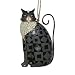Jim Shore Heartwood Creek Black Cat with Quilt Pattern Hanging Ornament, 3-1/2 Inches