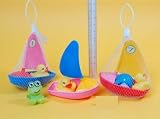 Toys : Bath Tub Animals In Palstic Boat D72449B MTGL
