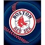 Boston Red Sox Light Weight Fleece MLB Blanket (Flashball Series) (50"x60")