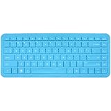 Keyboard Cover Skin Protector for Hp Pavilion G4, g6 1xxx, envy 14-1007tx, hp 2000, dv4-3000 Series, presario Cq43, 430, 431 CQ57, CQ58 Us Layout Blue