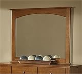 VB Appalachian Hardwoods 302 Light Cherry Solids w/Wooden Knobs Landscape Mirror - 302-446 VB Appalachian Hardwoods 302 Light Cherry Solids w/Wooden Knobs Landscape Mirror - 302-446