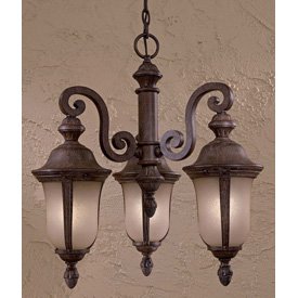 Minka Lavery 8998-61-PL Exterior Chandelier - Ardmore Vintage Rust - Traditional Outdoor... by Minka