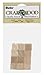 Darice 9112-47 Natural Unfinished Wood Cube, 1/2-Inch