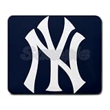 New York Yankees Rectangular Mouse Pad - 9.25 x 7.75 Mouse Mat - Deluxe Mousepad