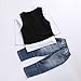 Kids Boys Clothing Sets Shirt and Vest Jeans Clothes Suit for 2 to 5 Age Little Boy