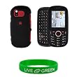 Black Rubberized Hard Case for Samsung Intensity U450 Phone, Verizon Wireless