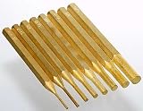 SE Punch Set, Brass 8pc 1/16 - 5/16