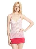 Guess Top (Blanco / Rosa)