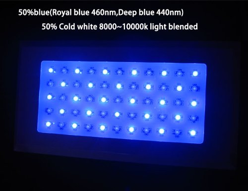 Maxtra Epistar 120 Watt Led Aquarium Grow Light Blue White Maxtra Epistar 120 Watt Led Aquarium Grow Light Blue White
