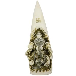 Ganesh Statue Inside a Tusk