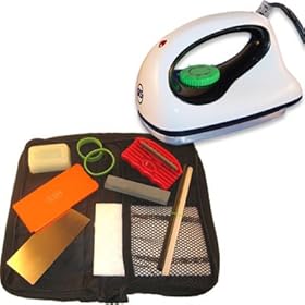  Racewax Ski Tuning Kit (RA-4710) + SKS Waxing Iron (RA-4825)