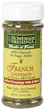 Homemade Dressings French Garden Salad Dressing Mix & Rub, 3.6-Ounce Containers (Pack of 3)