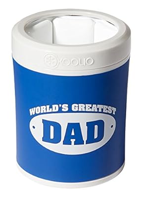 KOOLIO Premium Personal Beverage Cooler, World's Greatest Dad