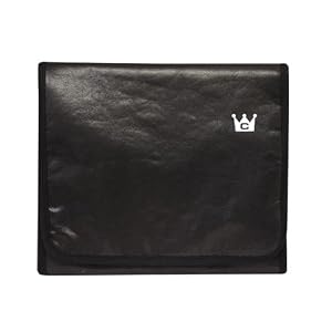 CaseCrown Checkpoint Friendly Quadfold Sleeve (Black) to Protect the Acer AOD250-1955 10.1-Inch Blue Netbook