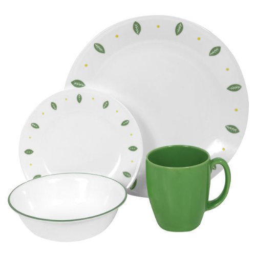 Corelle Livingware 16-Piece Dinnerware Set, Service for 4, City Gardens On Sale