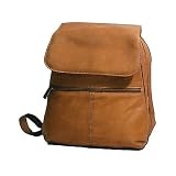 David King Women's Organizer Leather Backpack