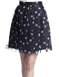 (コルテスワークス)CORTESWORKS DOT ORGANDY プリーツスカート CWC-6204-A