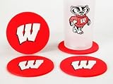 Wisconsin Badgers Coasters (4 Pack)
