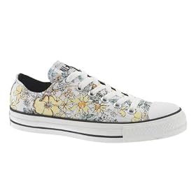 Converse Chuck Taylor All Star Ox Flowers White/Yellow