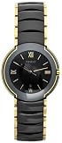 Rado Men's R22300182 Coupole Black Dial Ceramic Case Watch
