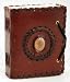 Small God's Eye Leather Blank Book