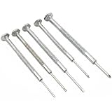5 Precision Phillips Slotted Screwdrivers Watchmakers
