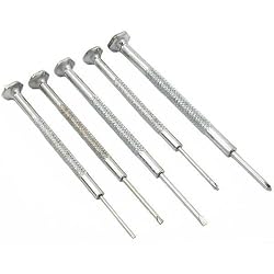 5 Precision Phillips Slotted Screwdrivers Watchmakers