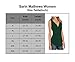 Sarin Mathews Women's V Neck Ruched Short Sleeve Sexy Blouse Stretch Tank Tops Black 3XL