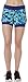 Layer 8 Womens Print Performance Shorts with Compression Second Layer