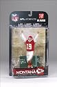 JOE MONTANA Kansas City Chiefs Quarterback Action Figure by McFarlane Toys NFL Legends series 5