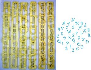 FMM Uppercase Funky Alphabet & Number Tappit Set: Amazon.co.uk: Kitchen & Home