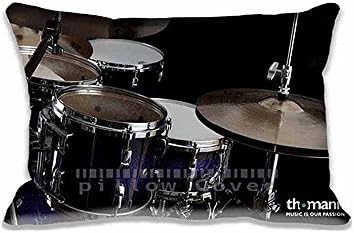 music Chair Pillow Covers Home Sweet Design Drum Set Thomann Music Decorative Photo Pillowcase for Couples Special Fantasy Cushion Cotton Cases